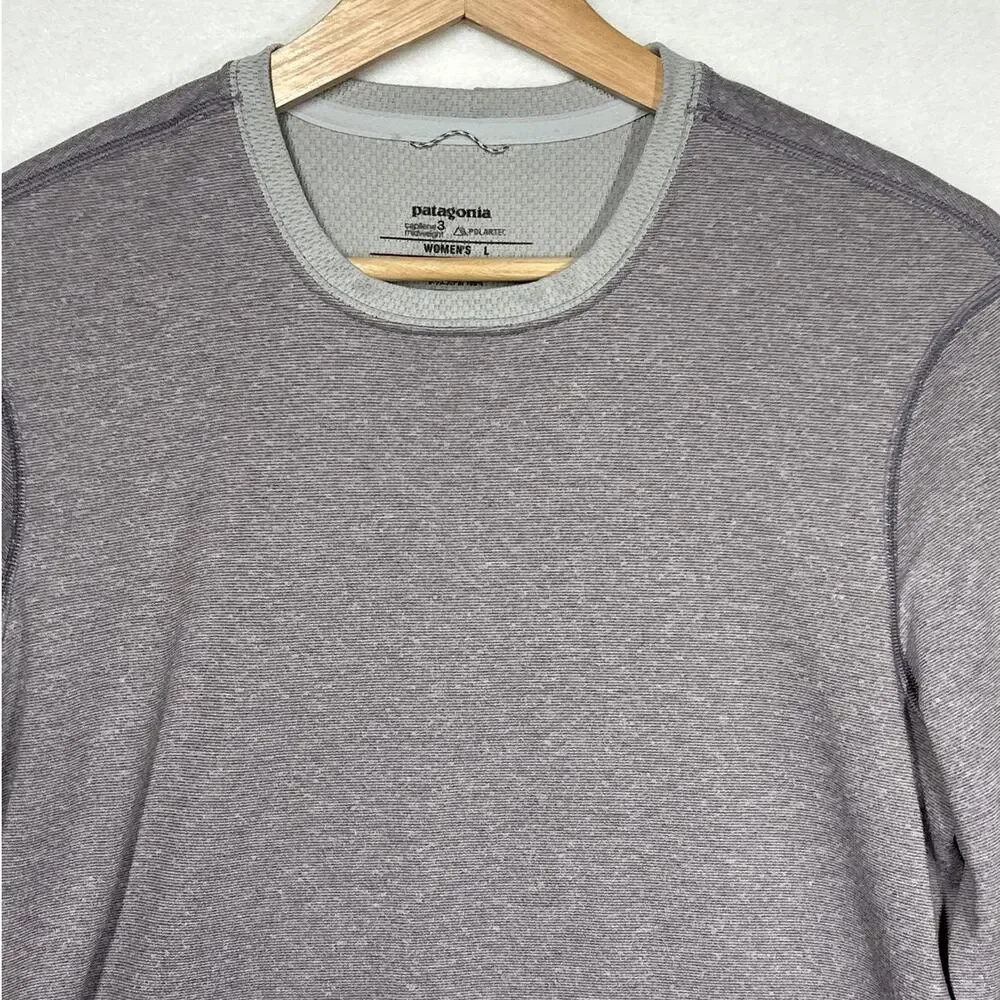 Patagonia Capilene 3 Midweight Baselayer Shirt Polartec Long Sleeve Women’s L - Picture 2 of 9
